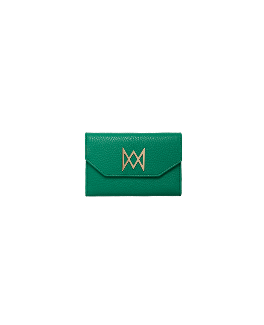 Wallet in Italian full-grain leather. Designed to carry your personal items. Available in a variety of styles and designs. Color: Elf. Size: Mini