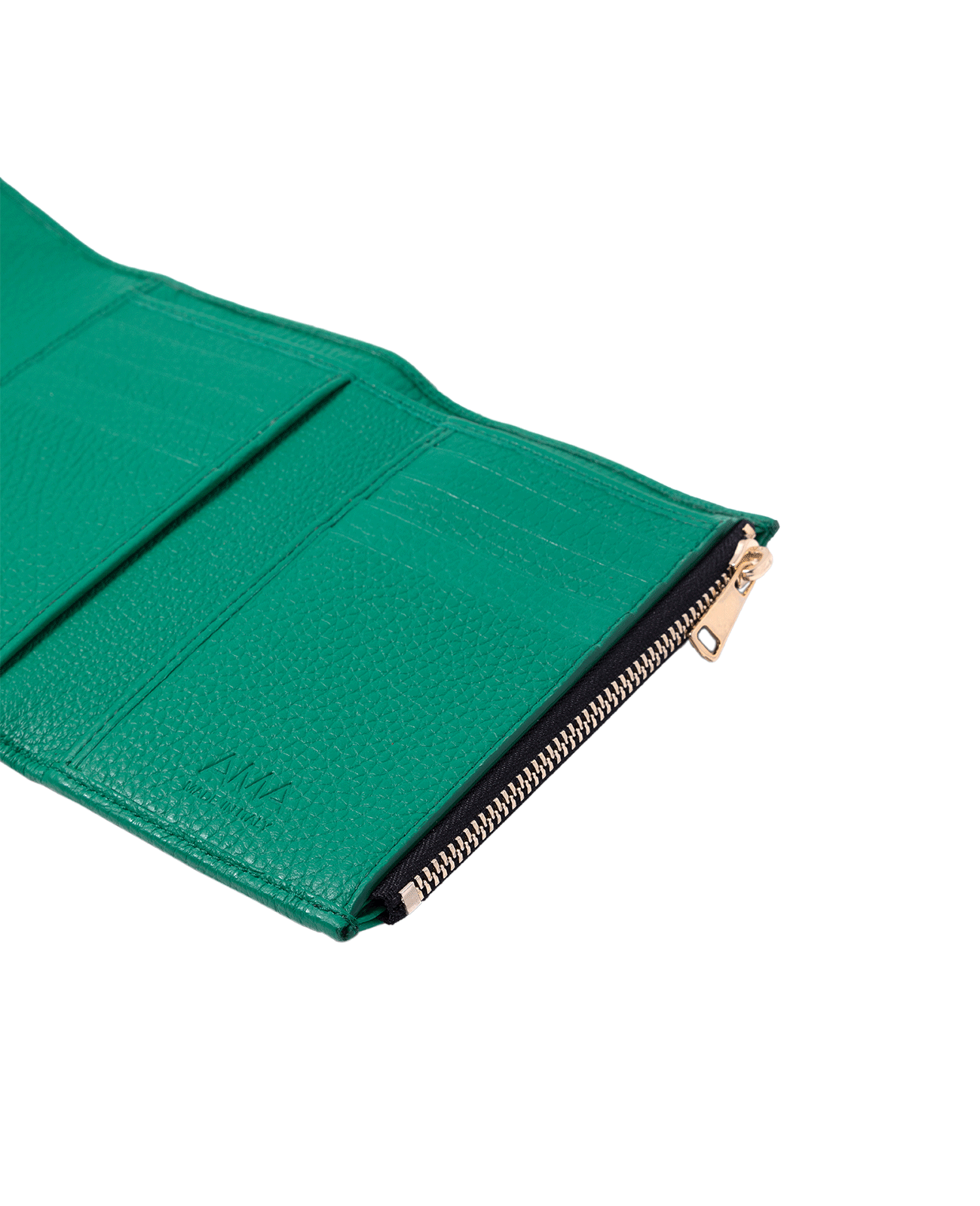 Wallet in Italian full-grain leather. Designed to carry your personal items. Available in a variety of styles and designs. Color: Elf. Size: Mini