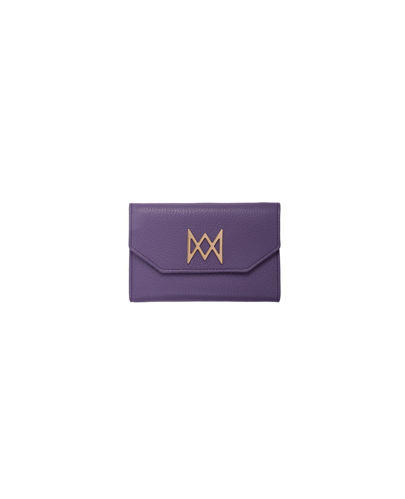 Wallet in Italian full-grain leather. Designed to carry your personal items. Available in a variety of styles and designs. Color: Purple. Size: Mini