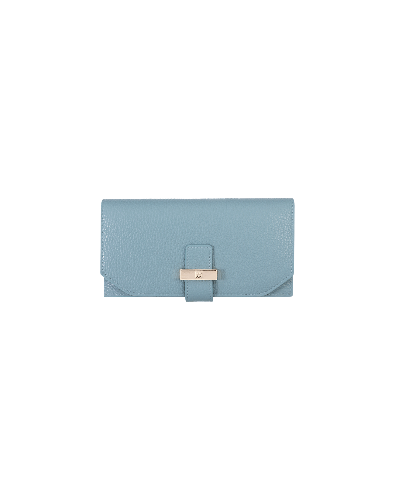 Wallet in Italian full-grain leather. Designed to carry your personal items. Available in a variety of styles and designs. Color: Avio. Size: Medium