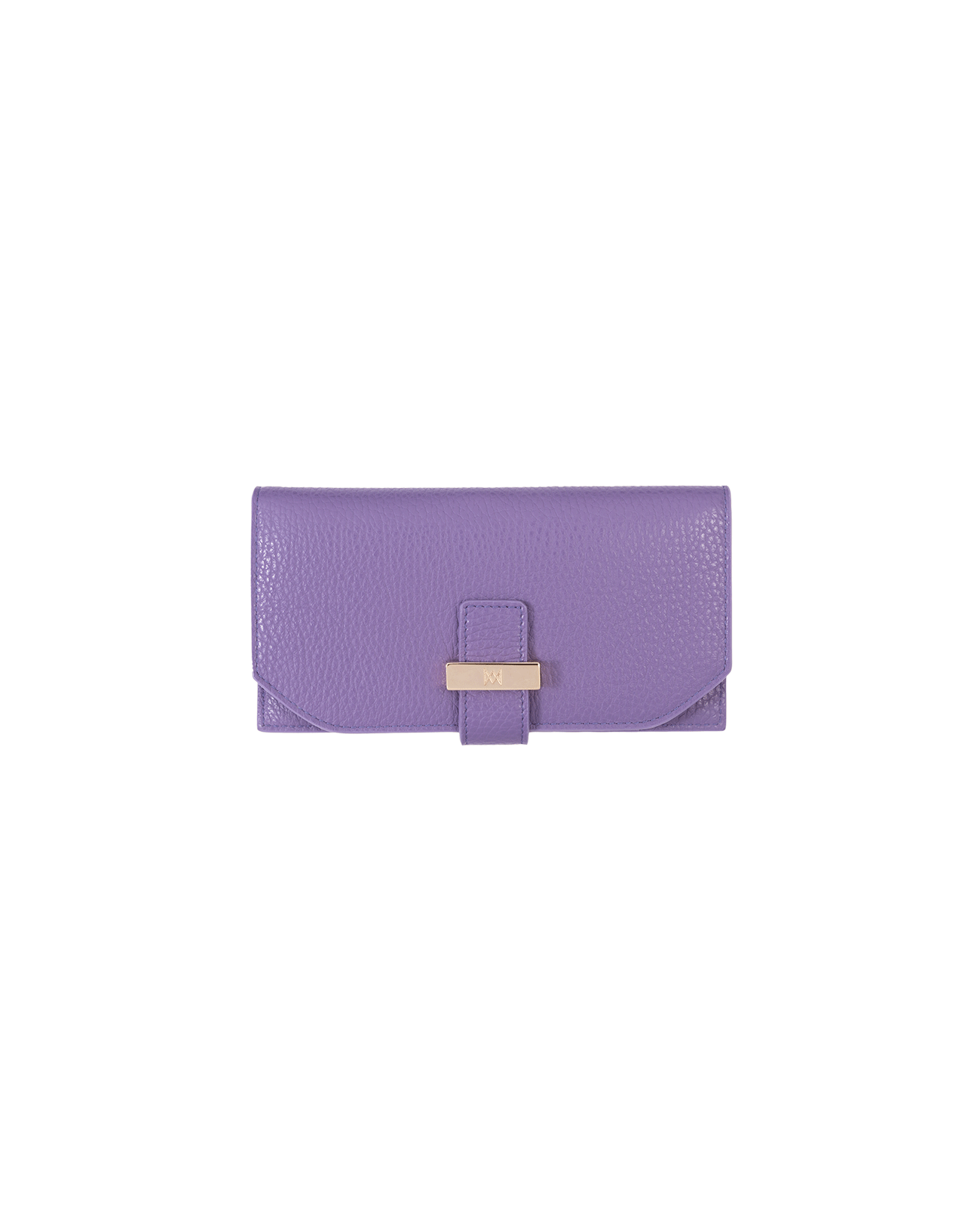 Wallet in Italian full-grain leather. Designed to carry your personal items. Available in a variety of styles and designs. Color: Purple. Size: Medium